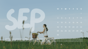 September Wallpaper 2024