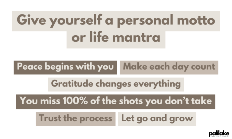 Personal mottos and life mantras